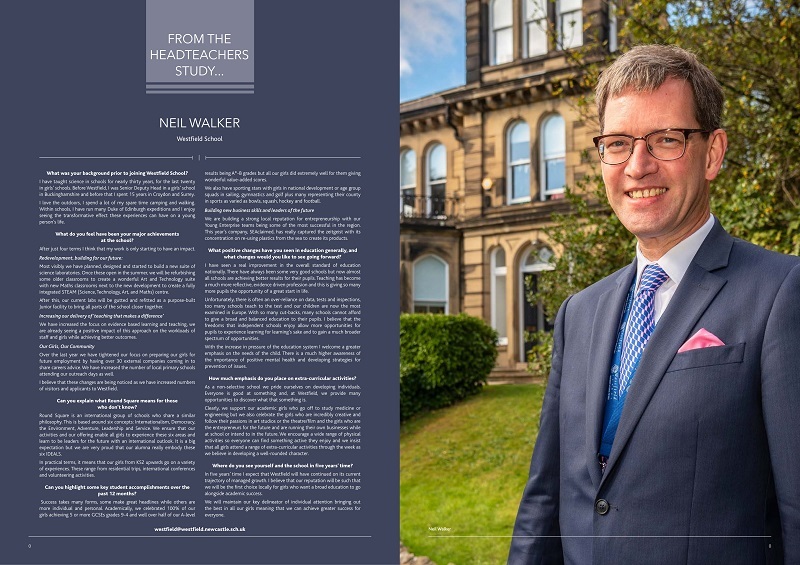 From the Headteacher's Study - Northern Insight magazine
